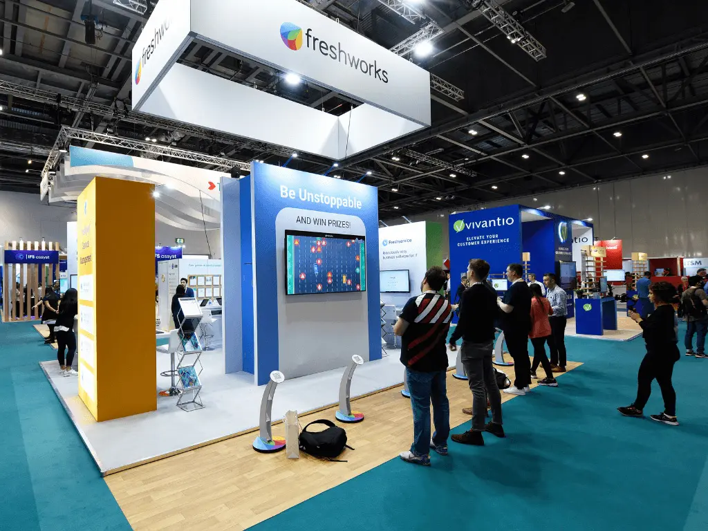 Connect Engagement for Freshworks - Exhibition Stand Games