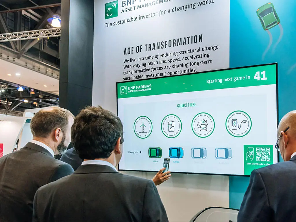 Multiplayer Exhibition Stand Game - Connect by Nimlok