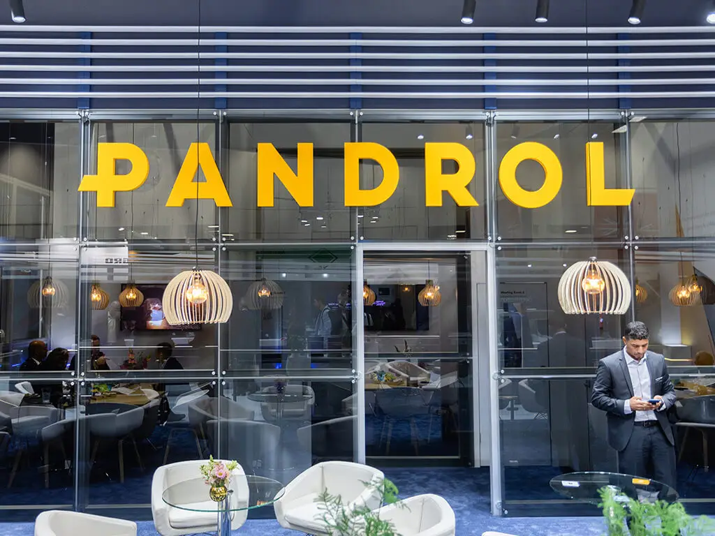 Pandrol exhibition stand